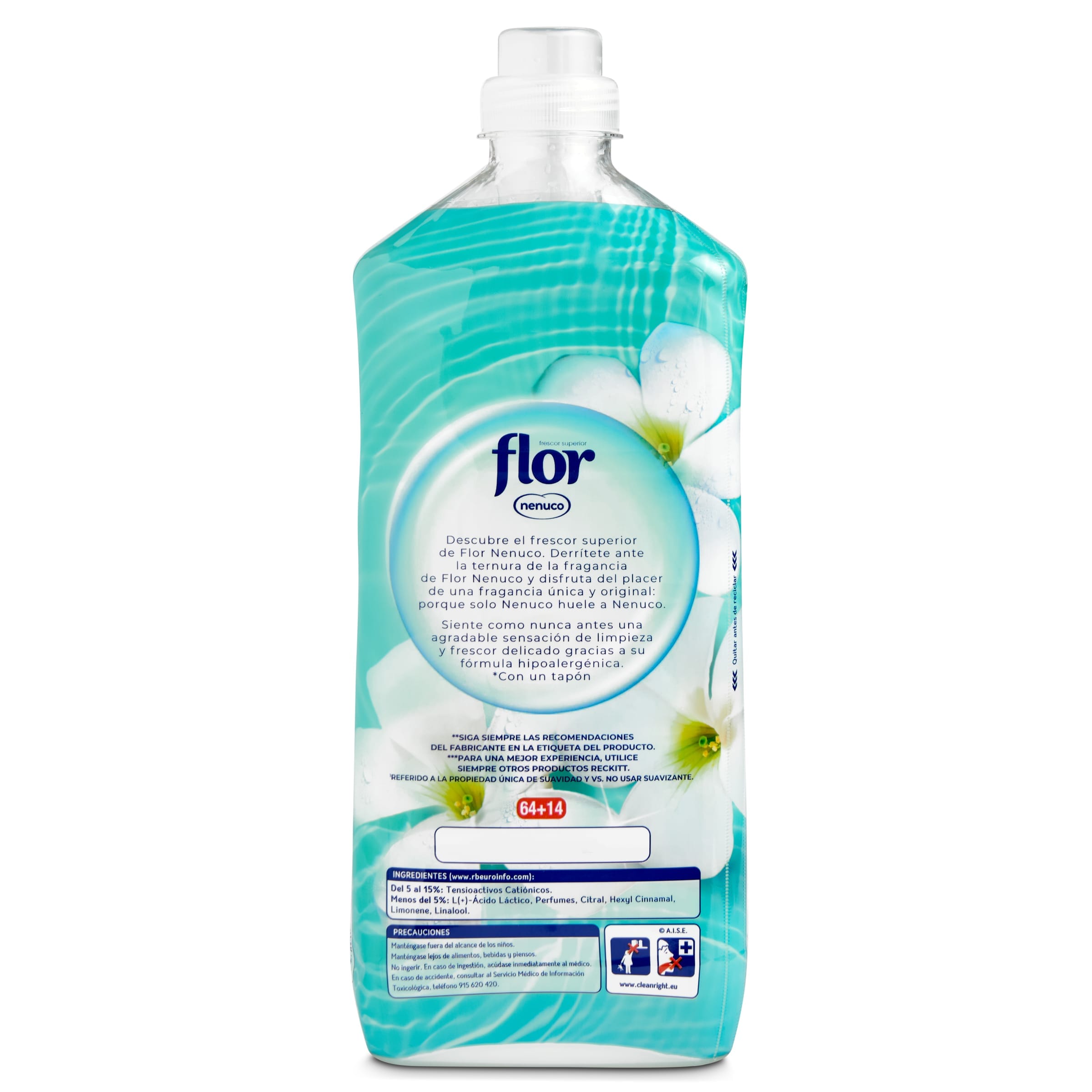 Suavizante nenuco Flor 78 lavados