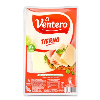 Queso tierno original El ventero sobre 160 g-0 Queso tierno original El ventero sobre 160 g-0