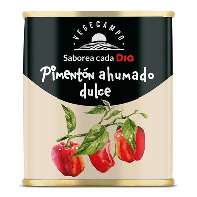 Pimentón ahumado dulce Vegecampo de Dia lata 75 g-1