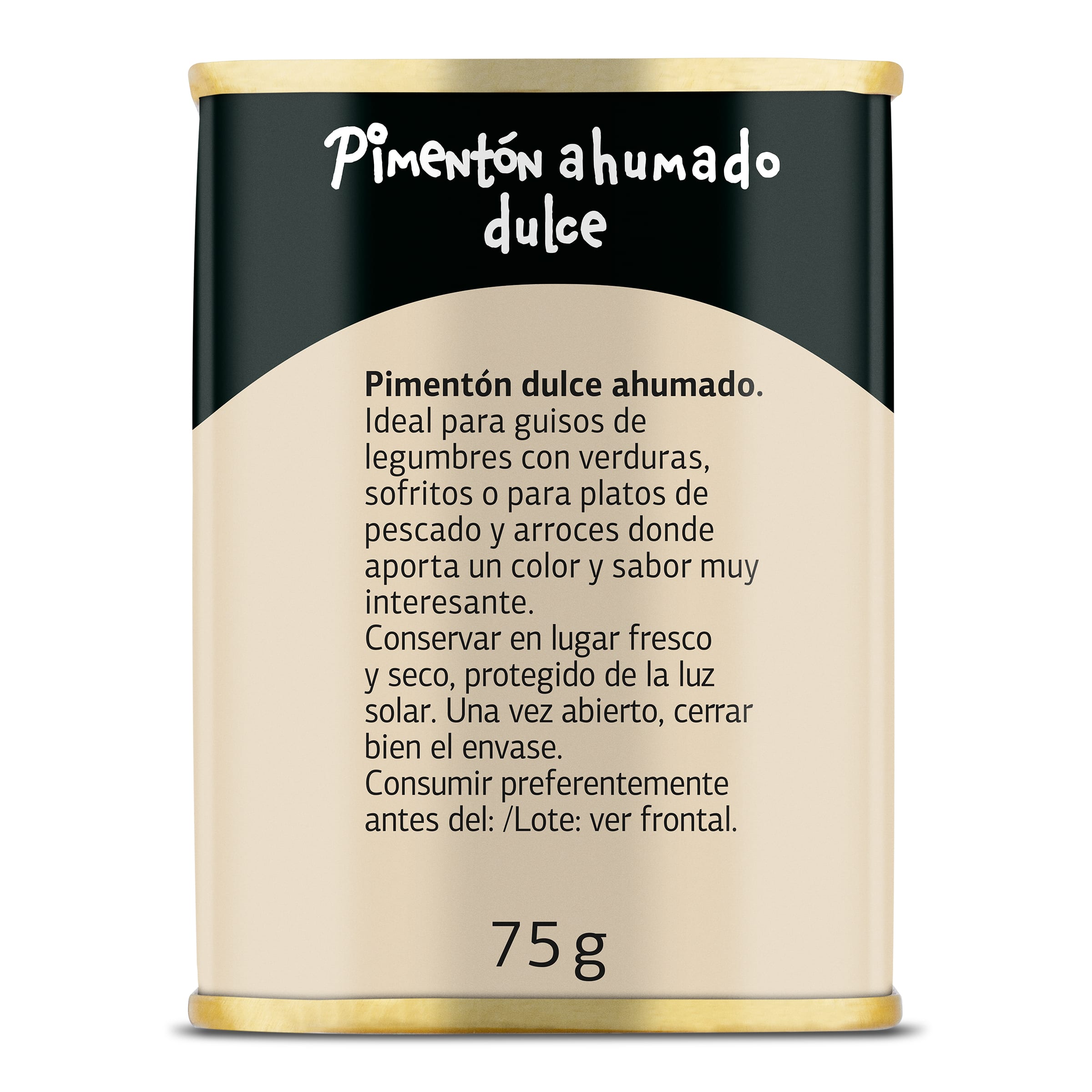 Pimentón dulce ahumado Dia Vegecampo 75 g