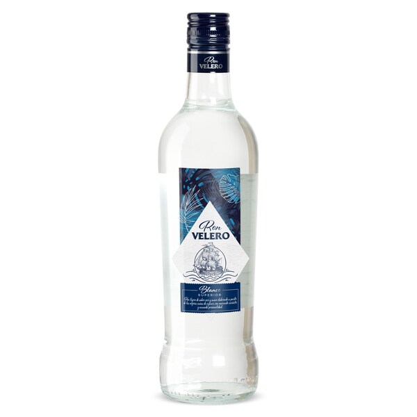 Ron Blanco Velero Botella 70 Cl.