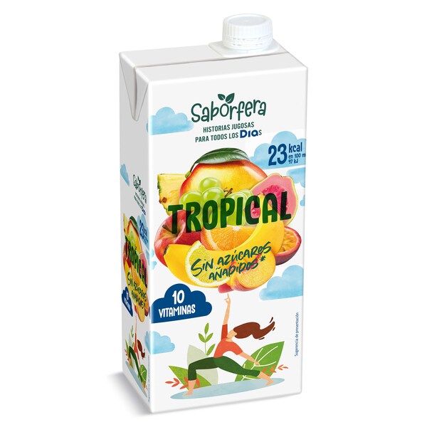 Néctar Tropical Light Dia Envase 1 L.