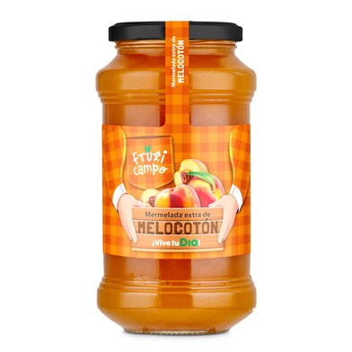 Mermelada de melocotón extra Fruticampo de Dia frasco 650 g-0