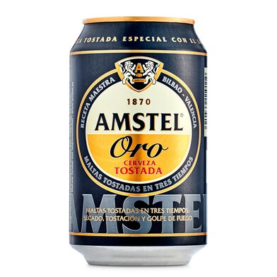 Cerveza tostada Amstel Oro lata 33 cl-0