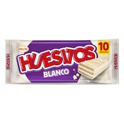 Barritas de barquillo recubierta de chocolate blanco Huesitos bolsa 200 g
