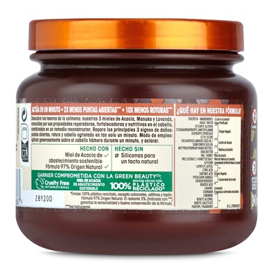 Mascarilla tesoros de miel Original Remedies frasco 300 ml-1