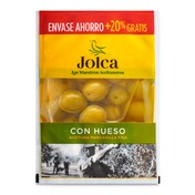 Aceitunas verdes con hueso Jolca bolsa 120 g