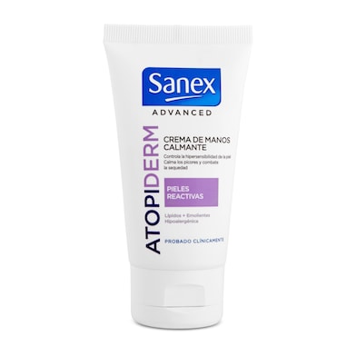 Crema de manos atopiderm Sanex tubo 75 ml-0