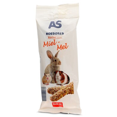 Barritas con miel para roedores As Dia bolsa 110 g-0 Barritas con miel para roedores As Dia bolsa 110 g-0