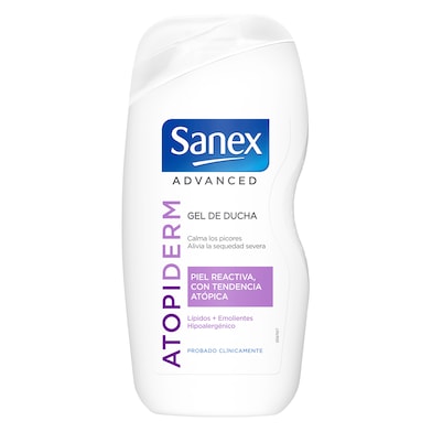 Gel de ducha atopiderm Sanex bote 475 ml-0