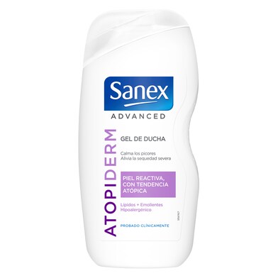 Gel de ducha atopiderm Sanex bote 475 ml-0 Gel de ducha atopiderm Sanex bote 475 ml-0