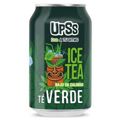 Refresco de té verde Upss lata 33 cl-0