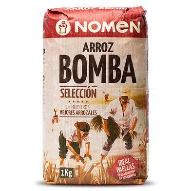 Arroz bomba Nomen paquete 1 Kg-0