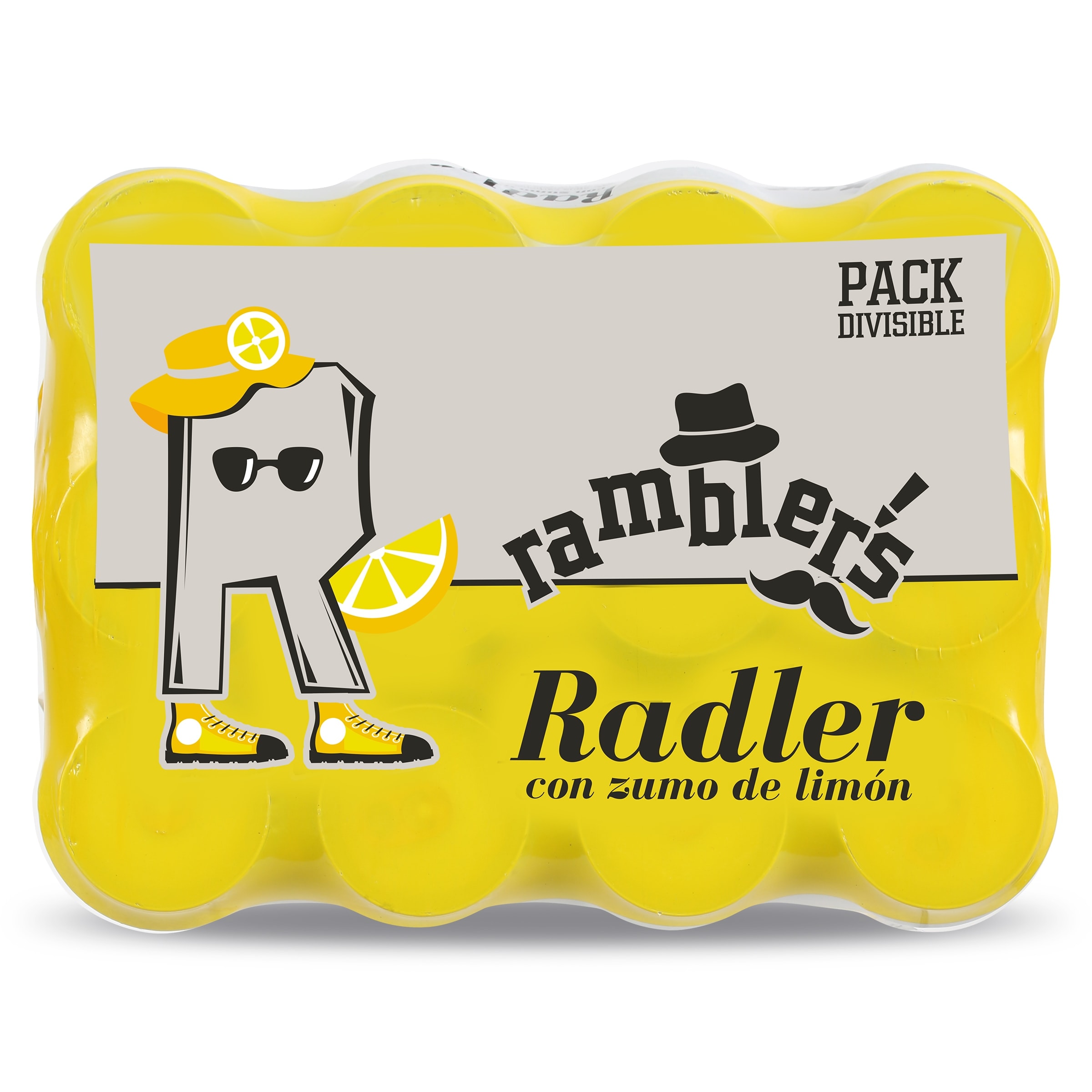 Cerveza radler Dia Ramblers pack 12 x 33 cl