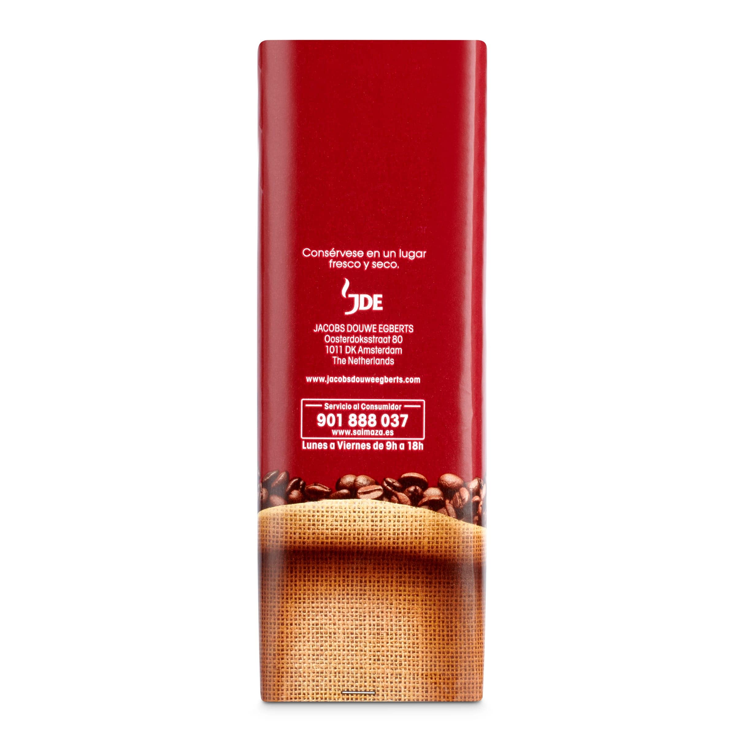 Café molido natural descafeinado Saimaza 250 g