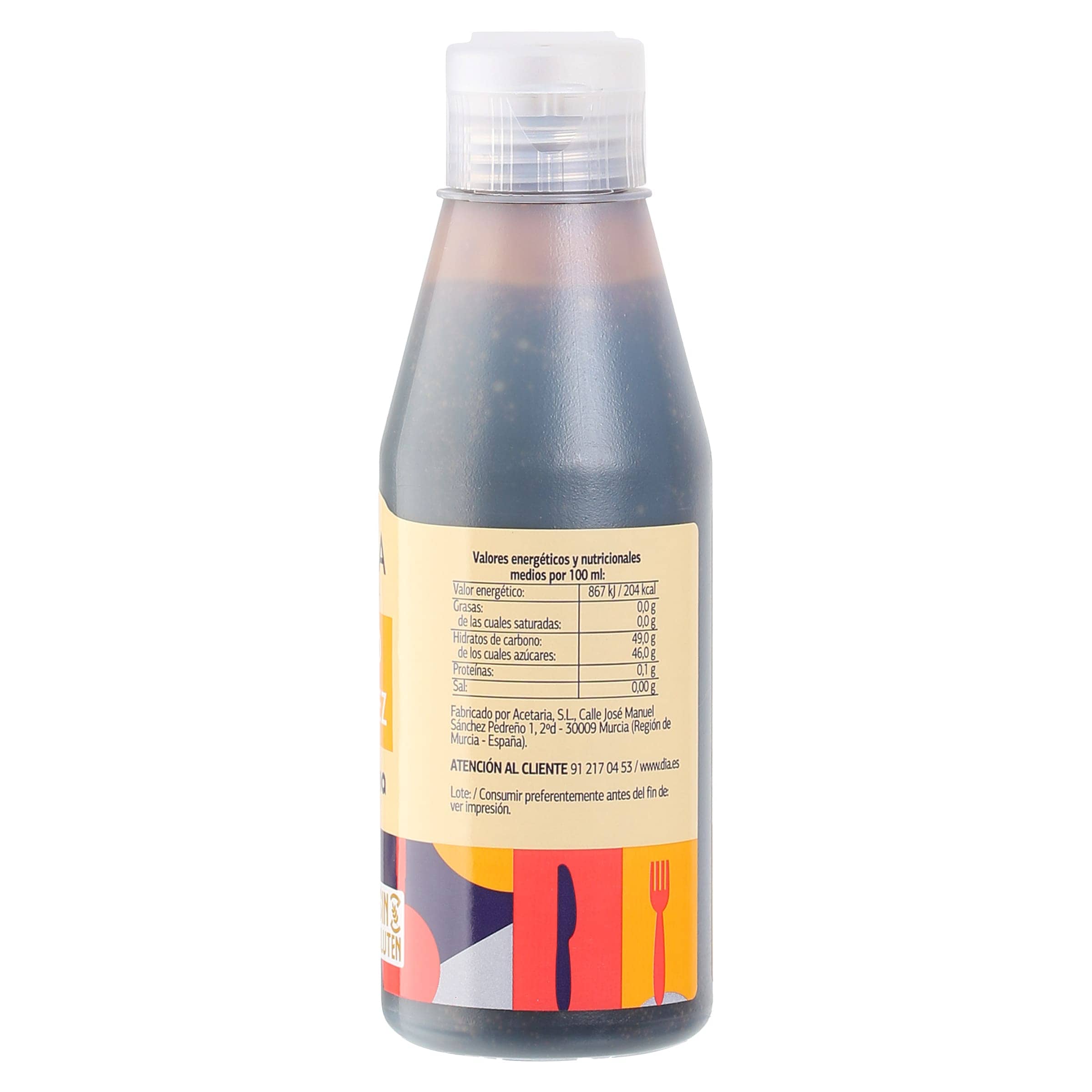 Crema de vinagre con Pedro Ximénez Aliña tu Dia 220 ml
