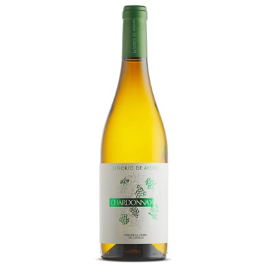 Vino chardonnay D.O. Castilla Señorío de Ayerbe botella 75 cl-0 Vino chardonnay D.O. Castilla Señorío de Ayerbe botella 75 cl-0