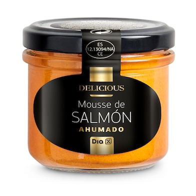 Mousse de salmón ahumado Dia Delicious frasco 110 g-0
