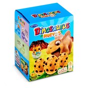 Galletas huevos de cereales con chocolate Artiach Dinosaurus caja 140 g