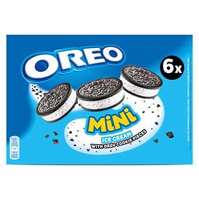 Helado sándwich mini 6 unidades Oreo estuche 198 g-0