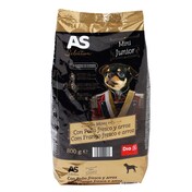 Alimento para perros junior mini rico en pollo As Dia bolsa 800 g