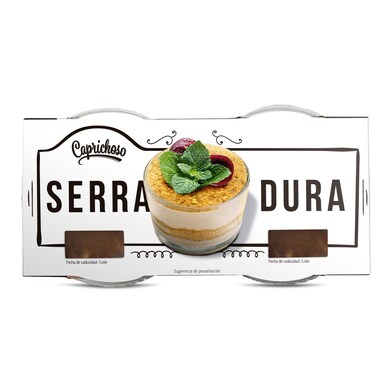 Postre lácteo serradura Caprichoso Dia pack 2 x 85 g-1