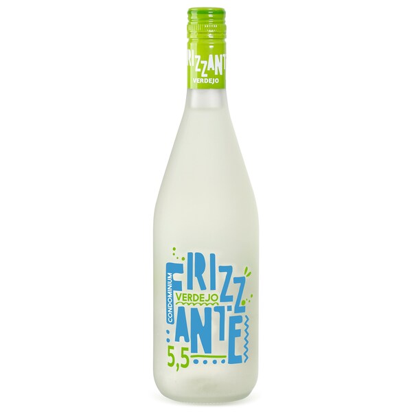 Vino Blanco Verdejo Condominium Frizaante Botella 75 Cl.