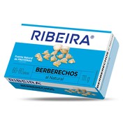 Berberechos al natural 60/80 piezas Ribeira lata 63 g