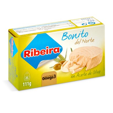 Bonito del norte en aceite de oliva Ribeira lata 73 g-0 Bonito del norte en aceite de oliva Ribeira lata 73 g-0