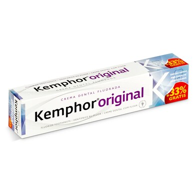 Pasta de dientes original fluorada Kemphor tubo 75 ml-0 Pasta de dientes original fluorada Kemphor tubo 75 ml-0