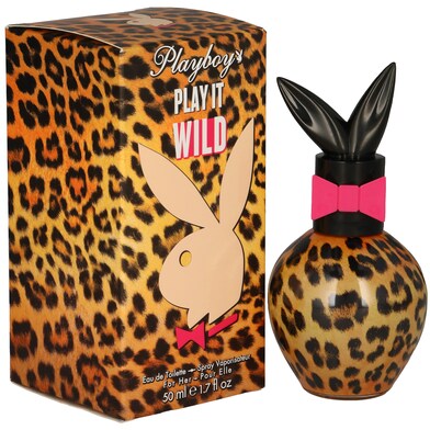 Colonia play it wild femenina Playboy frasco 50 ml-0