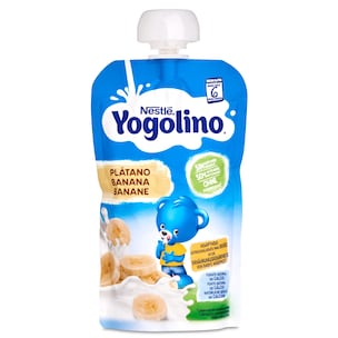 postre lacteo infantil con pure de platano yogolino 100 g