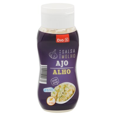 Salsa fina con ajo Dia bote 300 ml-0