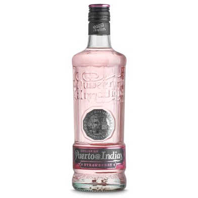 Ginebra sabor fresa Puerto de Indias botella 70 cl-0