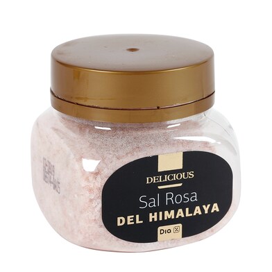 Sal rosa del himalaya Dia Delicious bote 200 g-0 Sal rosa del himalaya Dia Delicious bote 200 g-0