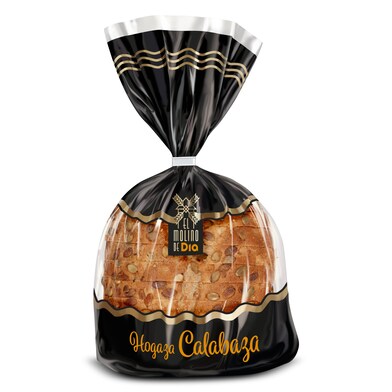 Hogaza con pipas de calabaza EL MOLINO DE DIA BOLSA 500 GR-1 Hogaza con pipas de calabaza EL MOLINO DE DIA BOLSA 500 GR-1