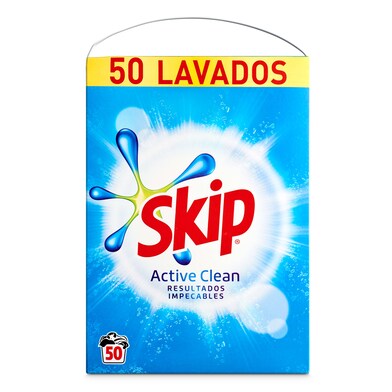 Detergente máquina polvo Skip caja 50 lavados-0 Detergente máquina polvo Skip caja 50 lavados-0