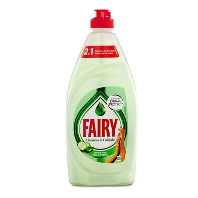 Lavavajillas mano concentrado aloe vera Fairy botella 400 ml-0 Lavavajillas mano concentrado aloe vera Fairy botella 400 ml-0