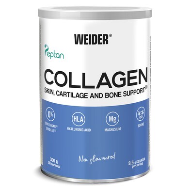 Colágeno con ácido hialurónico y magnesio Weider bote 300 g-0