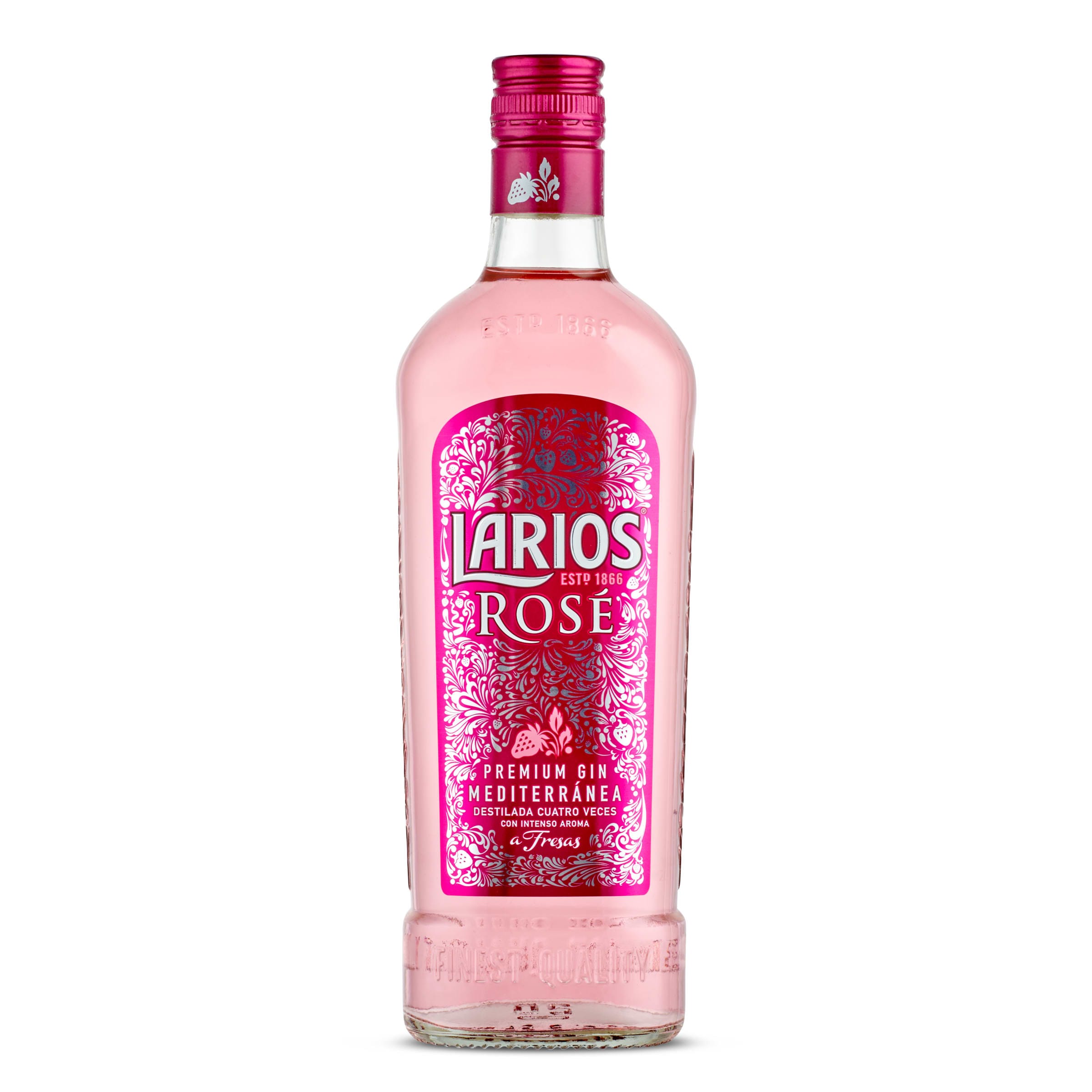Ginebra rosé Larios 70 cl