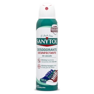 desodorante desinfectante para calzado spray 150 ml