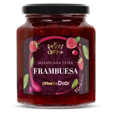 Mermelada de frambuesa extra Fruticampo de Dia frasco 320 g-0