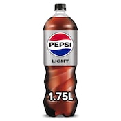 Refresco de cola light Pepsi botella 1.75 l