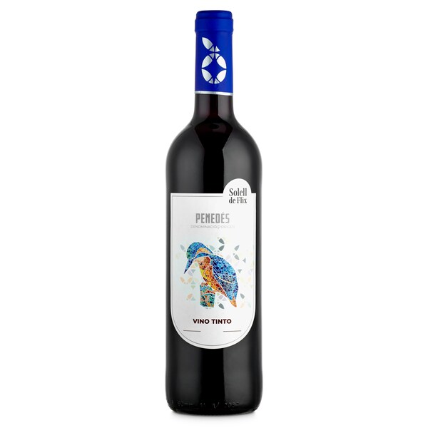 Vino Tinto DO Penedes Solell de Flix Botella 75 Cl.