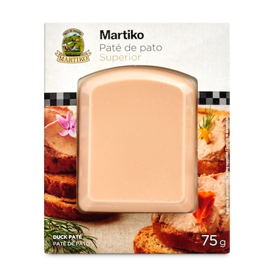 Paté de pato superior Martiko blister 75 g-0