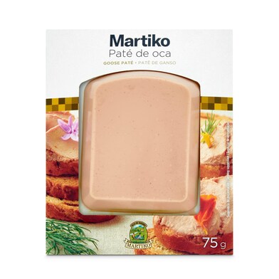 Paté de oca superior Martiko sobre 75 g-0