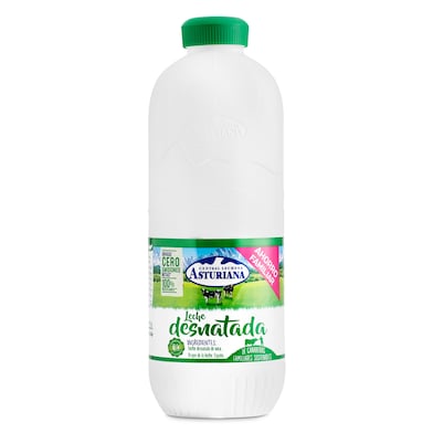 Leche desnatada Central Lechera Asturiana botella 2.2 l-0