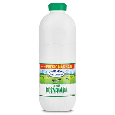 Leche desnatada Central Lechera Asturiana botella 2.2 l-0