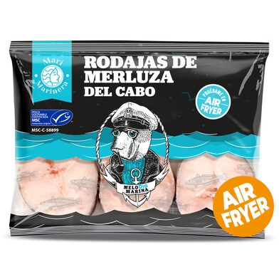 Rodajas de merluza del cabo MSC Mari Marinera de Dia bolsa 550 g-0 Rodajas de merluza del cabo MSC Mari Marinera de Dia bolsa 550 g-0