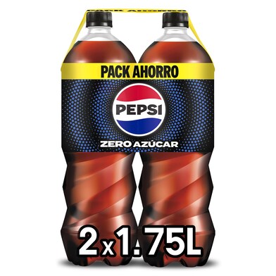 Refresco de cola zero Pepsi botella 2 x 1.75 l-0